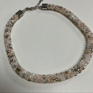 🆕 🔴Buy2️⃣Get 1️⃣🆓Aldo Plastic Crystals Necklace